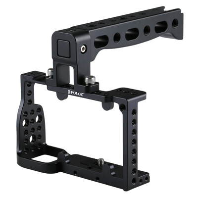 

PULUZ Camera Cage Handle Stabilizer for Sony A6300 A6000 Black
