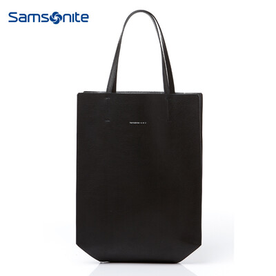 

Samsonite PU TOTE Simple&fashionable multi-color ladies shopping bag double-sided shoulder bag DN308001 gray