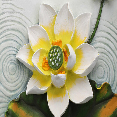 

Пользовательские фото Wall Paper 3D Stereoscopic Lotus Relief Backdrop Living Room Large Wall Mural Обои Домашний декор Современная живопись