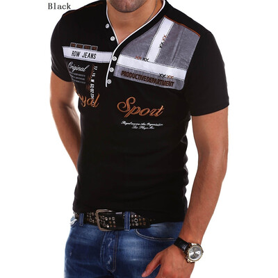 

PLUS SIZE XS-4XL Men's Fashion Personality Cultivating Short-sleeved Shirt POLO and long-sleeve Shirt POLO