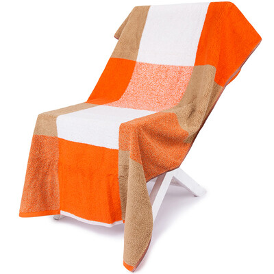 

Sanli pure cotton counterfeit color matching widened thickened large towel 1 75×140cm soft&built absorbent wrap towel 550 gray