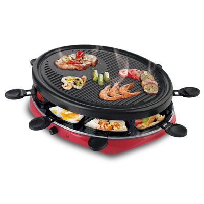 

Hengbo SC-505A Electric Baking Pan Electric Oven Household Korean Non-Smoking Round Electric Cooker