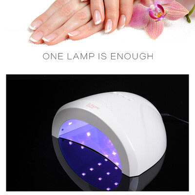 

SUNUV 48W Sun One Nail Dryer UV&LED White Light Professional Nail Lamp with Sensor Curing Gel LED Gel Nail Polish Nail Art Tool