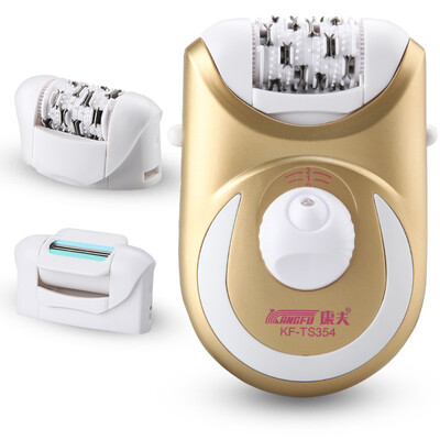 

Kangfu KF-TS354 rechargeable electric shaver epilator two-speed adjustment switch for men&women with shaving knife
