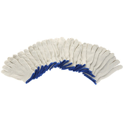 

Paola plastic dotted cotton yarn thickening safety gloves