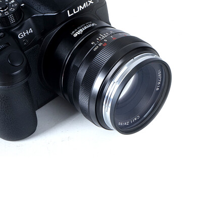 

COMMLITE CM-EF-MFT Lens Adapter for Canon EOS EF/EF- to Micro Four Thirds (MFT) Camera; Supports Electronic Auto Aperture Contr