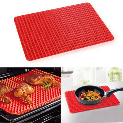 

Non Stick Fat Reducing Silicone Cooking Mat Oven Baking Tray Sheets Mat