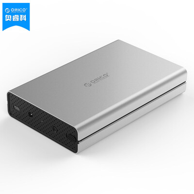 

Отдел Оррик (ORICO) 3528C3 USB3.1 / тип C сплава оболочки мобильный блок жестких дисков 3,5-дюймовый SATA настольный жесткий диск последовательного порта внешней коробки серебра