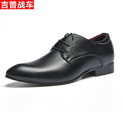 

Jeep Tank JIPUZHANCHE Dress Shoes Men Business Fashion Shoes Shoes 17108C177 Brown 41