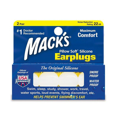 

Пластиковые затычки MACK'S США импортируют удобную силиконовую смолу против шумовой водонепроницаемой ванны с белым 2