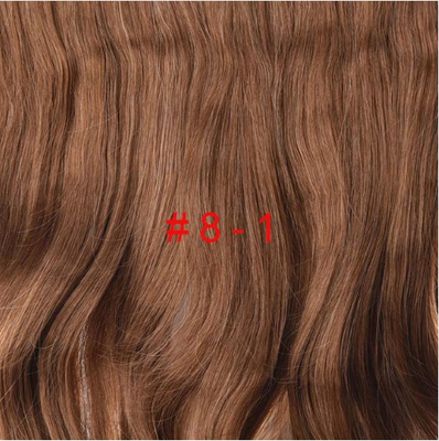 

Wavy Clip in Hair 4 Clips 190gpc Heat Resistant Fiber 24 inch Stretched Pure Color Synthetic Hair Extensions for Women