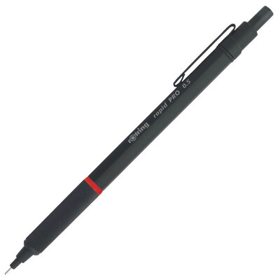 

Red Ring Rotring Rapid Pro Automatic Pencil Black HB 05mm