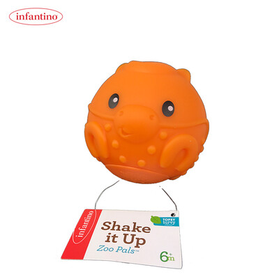 

INFANTINO American Baby Tino Baby Hand Catch Ball Toy Shake Orange