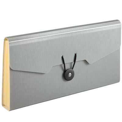 

Coix 13 bags ARMOR rope buckle organ bag ticket package information package file package A3111 light silver