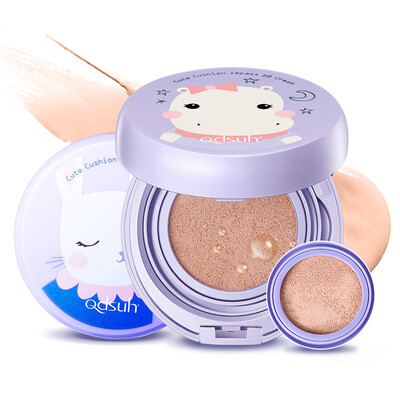 

Qdsuh Meng pet cushion Beibei cream 2 # natural color 15g + 15g (concealer moisturizing bare makeup protective makeup bb cream cushion bb cream