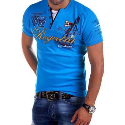 

Plus Size Mens Fashion Personality Cultivating Short-sleeved T-Shirts S-4XL