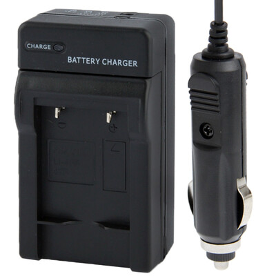 

Digital Camera Battery Travel & Car Charger for Canon NB-10L(Black