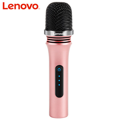 

Lenovo UMTS UM18 Series UC20 mobile computer broadcast karaoke microphone remote control microphone dedicated microphone Universal capacitor sound card effects remote control version of wheat rose gold