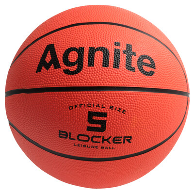 

Agnite F1102 No 5 Childrens Rubber Basketball Training Basketball