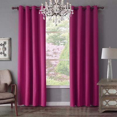 

LOHASCASA Blackout Grommet Window Curtain Panel Thermal Insulated Drapes for Bedroom or Living Room 1 Panel(52 By 95 Inch )