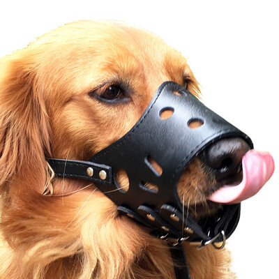 

HANHANLEYUAN dog mouth set dog mask anti-bite defense big medium&small dog snoring device anti-disorder pet golden dog cover dog cover