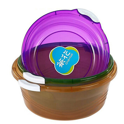 

Jingdong supermarket Camellia plastic basin wash basin 38CM handle anti-skid basin 03431K
