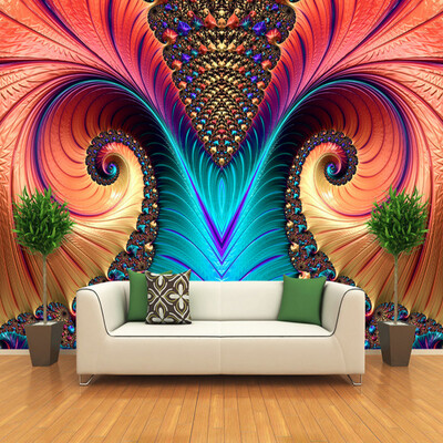 

Персонализированная настройка Art Abstract Color Sculpture Photo Wallpaper Modern Living Room Столовая Галерея Papel Mural 3 D