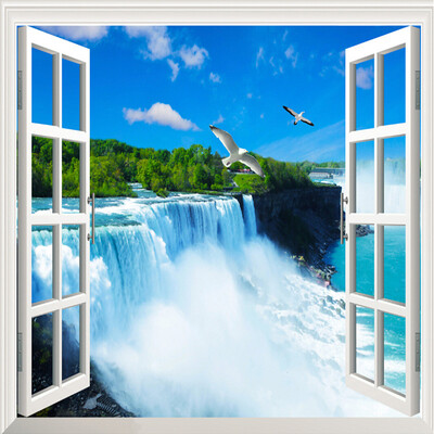

Custom Any Size 3D Photo Wall Paper Natural Mural Scenery Spectacular Waterfalls Large Mural Bedding Room Wall Paper TV Backdrop