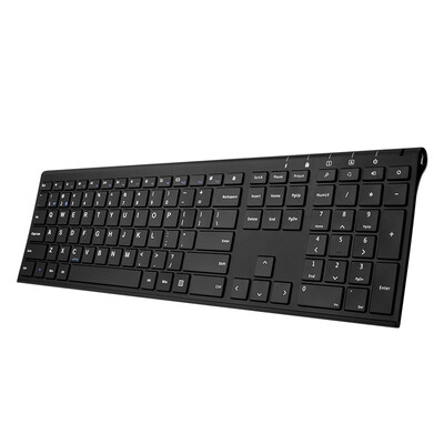 

BOW HD086 Rechargeable Bluetooth 4024G Wireless Keyboard for PhoneTabletComputer
