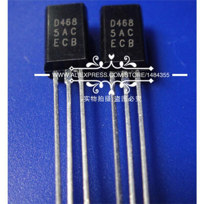 

Free shipping 100pcs/bag 2SD468-C 2SD468 D468 Silicon NPN Epitaxial Transistor TO-92L Triode Transistor