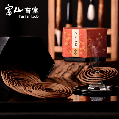 

Toyama Xiangtang wormwood coil incense repellent incense indoor incense coil incense tea fragrance road