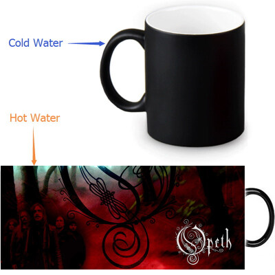 

Opeth Morphing Mug Color Change Tea Cup Волшебная молочная кружка для кофе