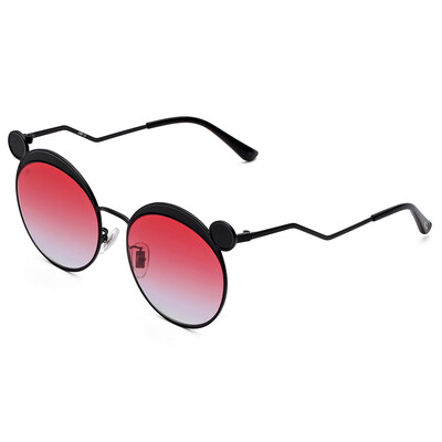 

LOHO glasses life personality retro round frame trend sunglasses women&39s street shot modern sunglasses LH04602 piano black