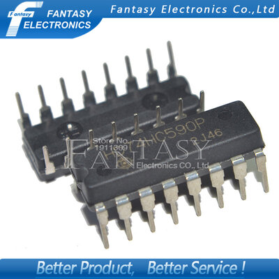 

5PCS HD74HC590P DIP16 HD74HC590 74HC590P DIP new and original IC free shipping
