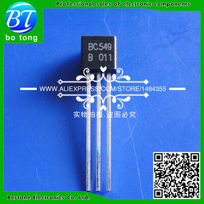 

Free Shipping 100pcslot BC549B BC549 TO-92 Transistor Special sales