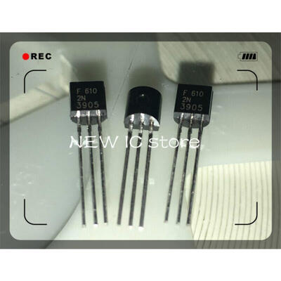 

Free Shipping 100PCSlot 2N3905 3905 TRANS PNP 40V TO-92