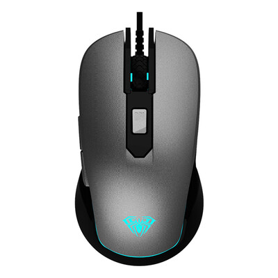 

Тарантула (AULA) G502 красочный свет дышащая лампа свечение мыши игра игровая мышь может надавить пистолет тихая версия железного серого джедая выживания курица мышь