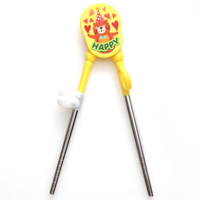 

Double gun Suncha chopsticks baby practice chopsticks children to help eat chopsticks KZ3199