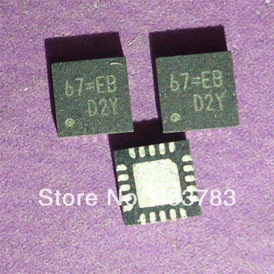 

10pcs/lot RICHTEK Model code:67= (67=EB 67=EC 67=EE ...) QFN-20