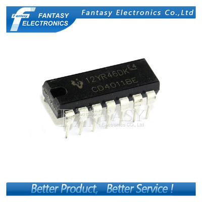 

50PCS CD4011BE DIP14 CD4011 DIP new&original IC free shipping