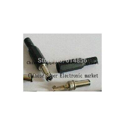 

250PCS 2.1mm x 5.5mm male DC power plug Jack Adapter Connector Plastic Cover