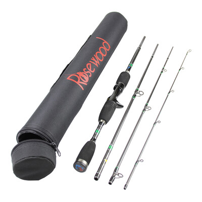 

RoseWood 198m Spinning Casting Fishing Rod travel M action Lure weight 18-38oz Line Weight 4-12LB Fishing Tackle China