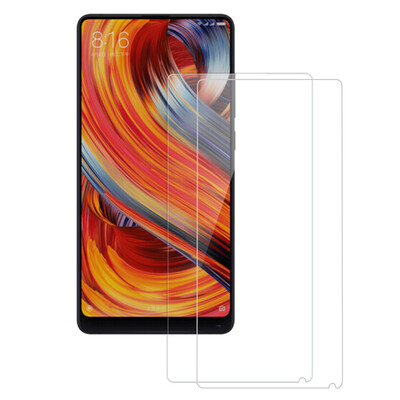 

GiGiboom 2pieces 9H HD для Xiaomi mi mix 2 Закаленное стекло для защиты экрана, Anti Scratch Bubble Free Screen Protector