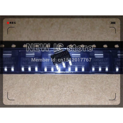

Free shopping 30pcs AMS1117 AMS1117-5.0 SOT-223 LM1117-5.0 1117 5V 1A 1A LOW DROPOUT VOLTAGE REGULATOR& in stock