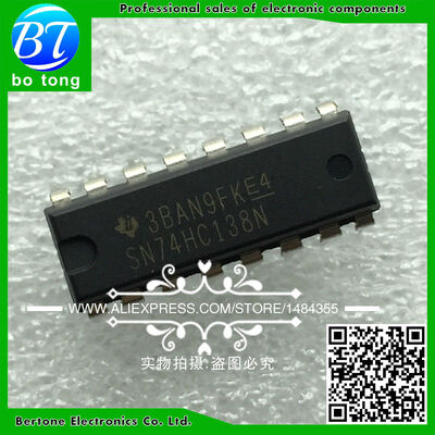 

10pcs free shipping 74HC138N 74HC138 SN74HC138N SN74HC138 DIP-16