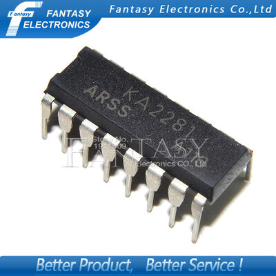 

10PCS KA2281 DIP DIP16 new&original IC free shipping