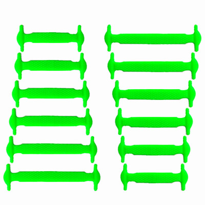 

JUP 1 Set / 12 шт. Новый детский ребенок Нет шнурков для шнуровки Все кроссовки Применимые шнурки из эластичного силиконового шнурка Кроссовки для ремня