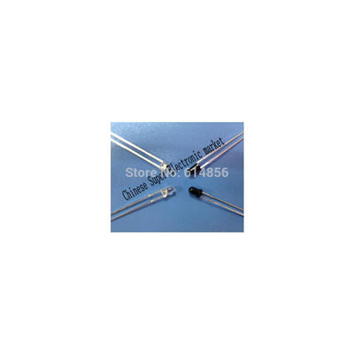 

50PCS 3mm 940nm LEDs infrared emitter and IR receiver diodes EACH 25PCS