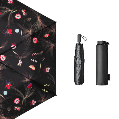 

BANANAUNDER Rosa series sun umbrella ultra light black plastic sunscreen umbrella Sicily