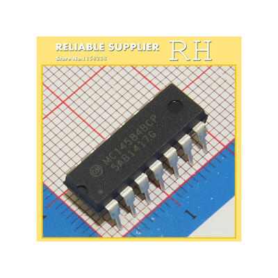 

50pcs/lot MC14584BCP MC1458 DIP14 Inverting Schmitt Trigger